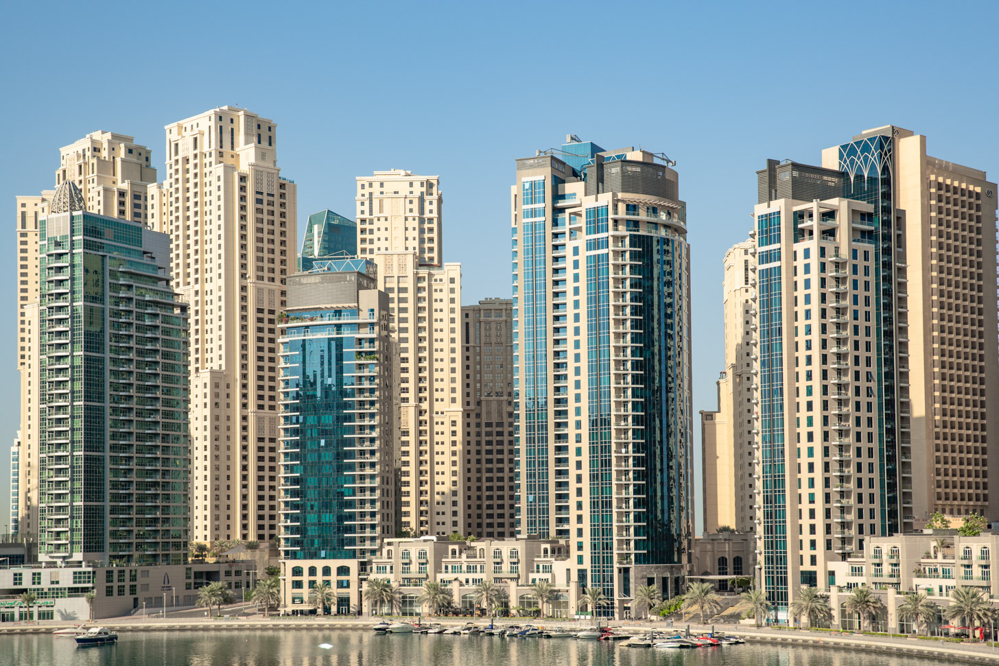 Dubai Marina architectuur
