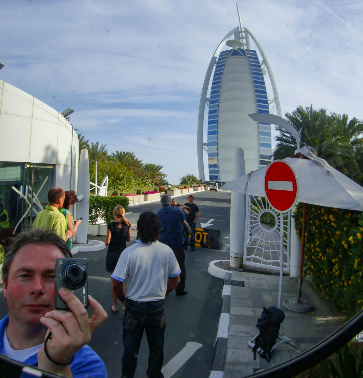 Ik in Dubai in maart 2009